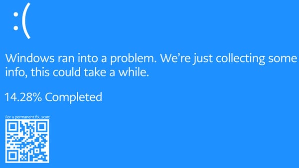 Bluescreen of death